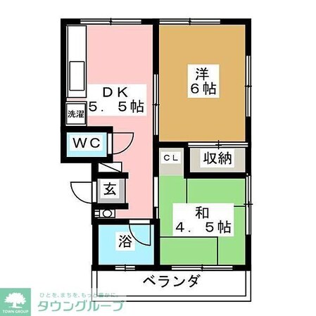 第一長縄ビルの物件間取画像